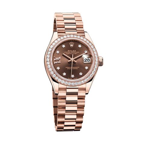 ladies rolex date just|Rolex Datejust 28 diamond bezel.